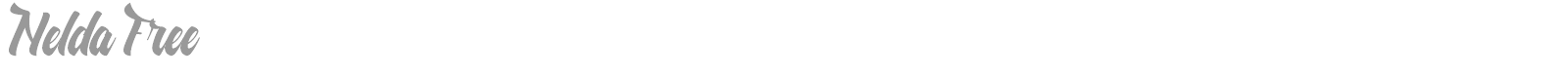Nelda font preview